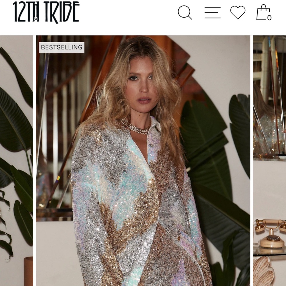 Sequin top 12th tribe